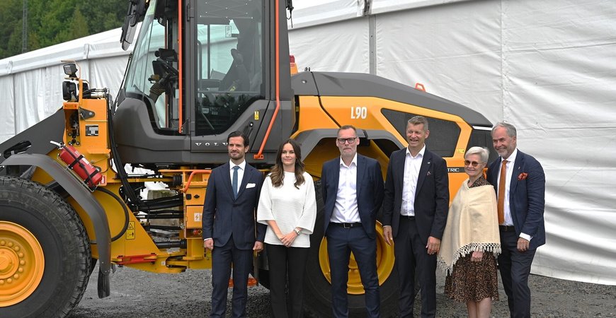 Volvo CE inaugurates new facilities to support production of electric wheel loaders